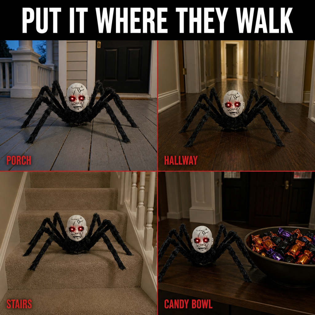 Doll-Face Walking Spider